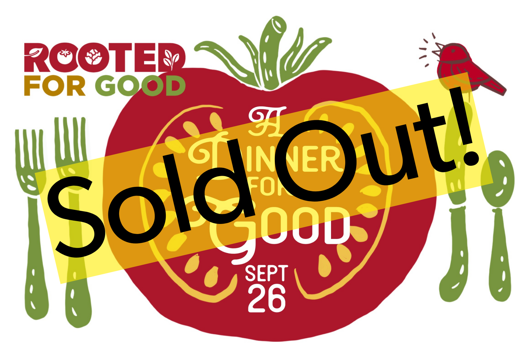 SOLD OUT Dinner for Good Presented by Cresswood Shredding Machinery