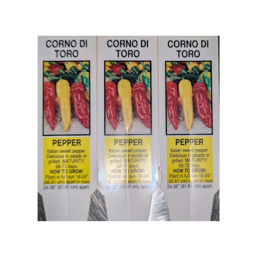 Pepper Plant, Corno di Toro